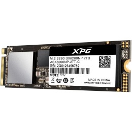 Твердотельный диск ADATA 512GB XPG SX8200 Pro, M.2 2280, PCI-E 3x4, [R/W - 3350/2350 MB/s] 3D-NAND TLC